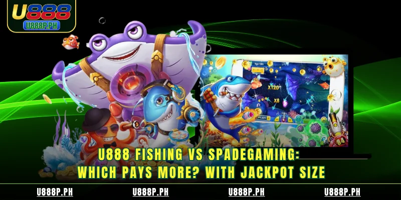50JILI Fishing vs Spadegaming: Which pays more? with jackpot size
