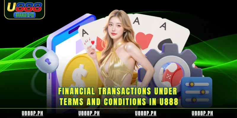 Financial transactions under terms and conditions in 50jili